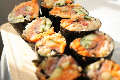 Sushi – pas cu pas