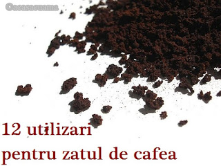 12 utilizari pentru zatul de cafea